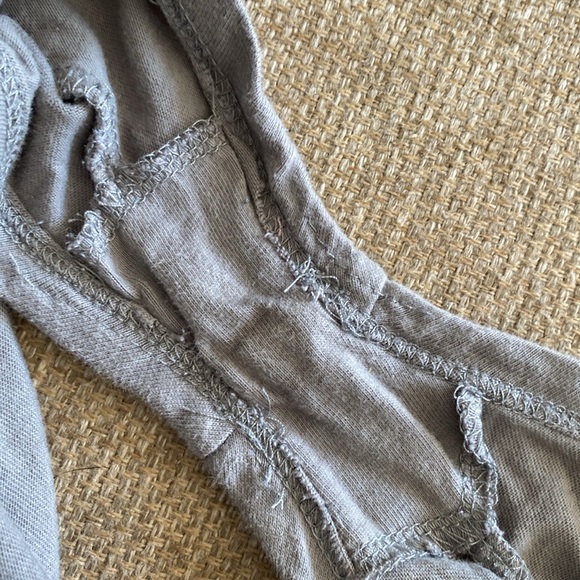 THE NUDE LABEL NUDE. Cotton culottes panty boy short boxer green olive army S - Picture 4 of 4